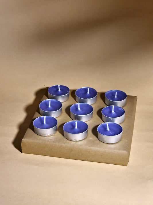 Handmade Lavender Scented Premium Wax Tealight Candles