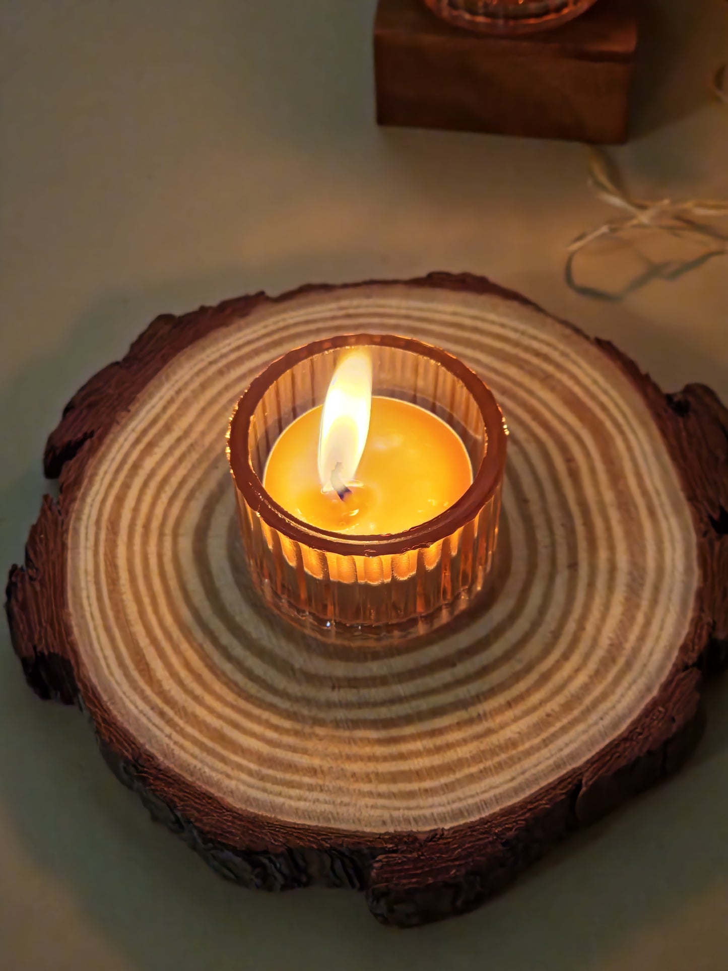 Handmade Sandalwood Scented Premium Wax Tealight Candles