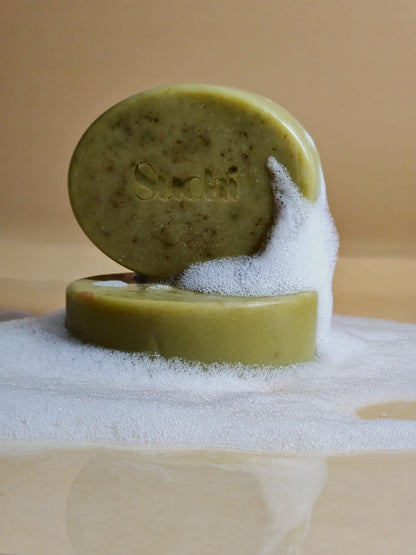 Organic Handmade Neem and Tulsi Extract Bar Soap